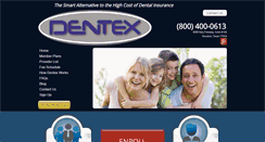 Desktop Screenshot of dentex.net